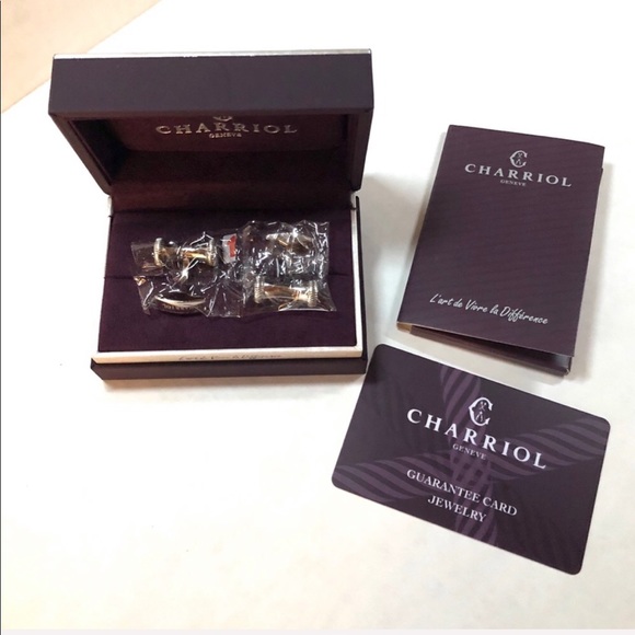 New CHARRIOL Columbus Cuff Links $265 - Picture 7 of 8